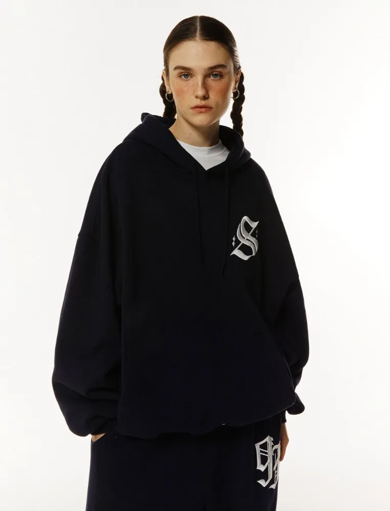 1993studio  |Unisex Street Style Logo Hoodies