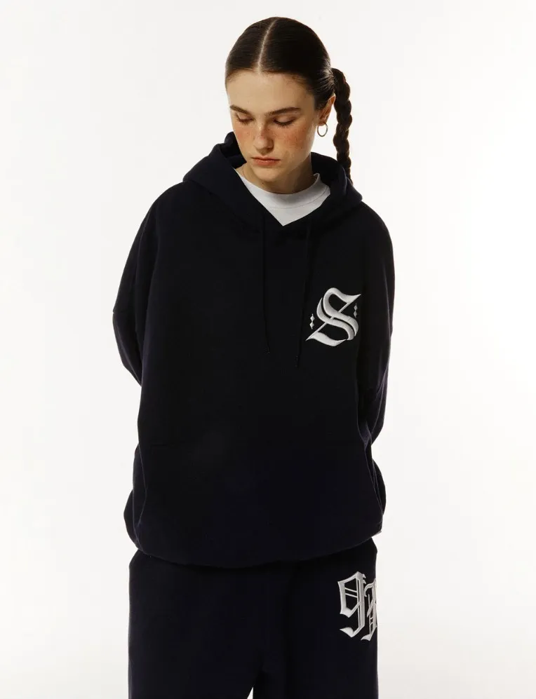 1993studio  |Unisex Street Style Logo Hoodies