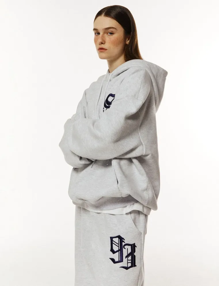 1993studio  |Unisex Street Style Logo Hoodies