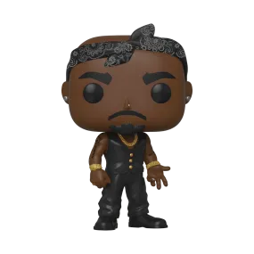 2PAC W/ VEST AND BANDANA FUNKO POP! ROCKS FIGURE