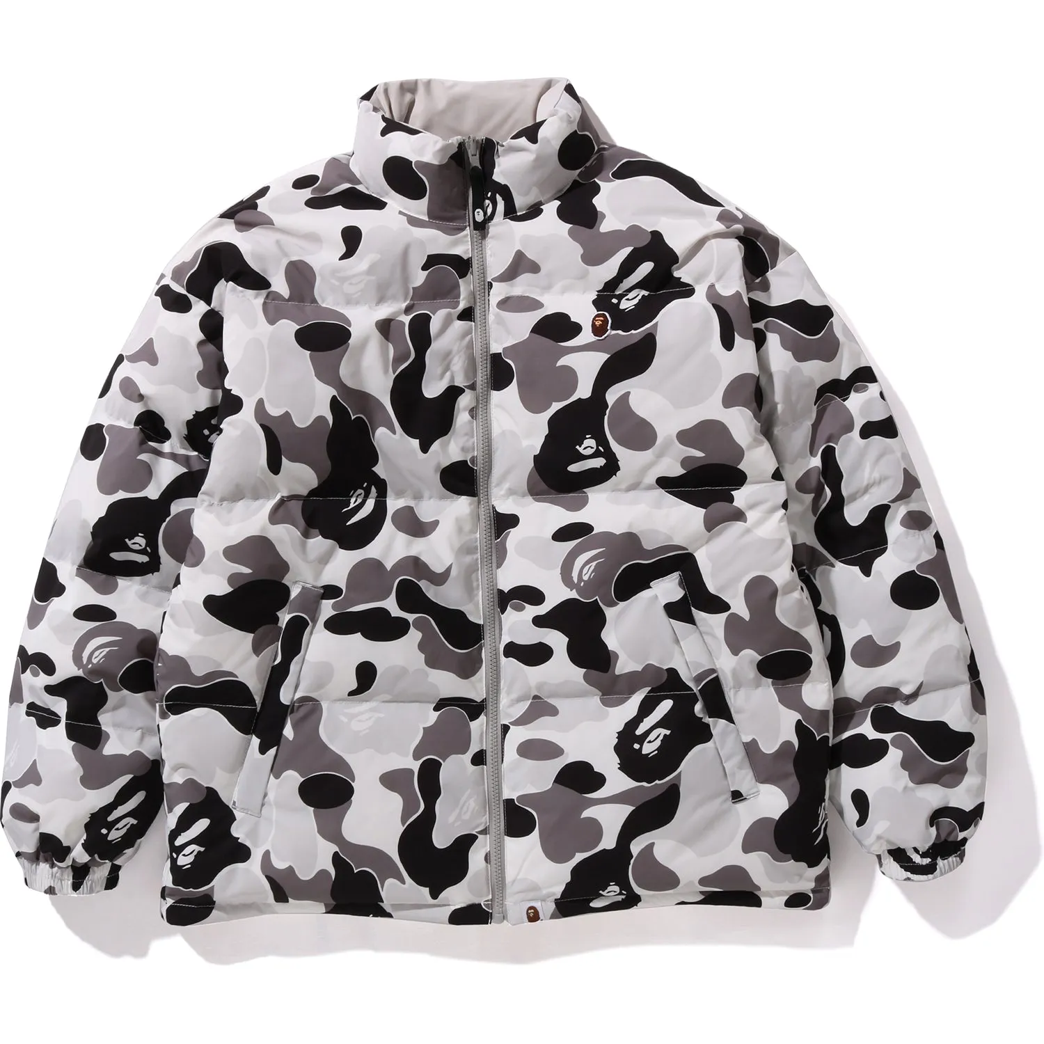 ABC CAMO REVERSIBLE DOWN JACKET RELAXED FIT MENS