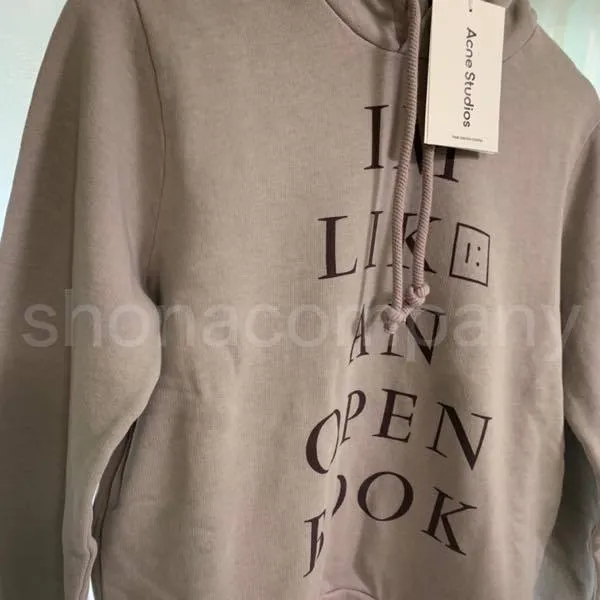 Acne Studios  |Unisex Street Style Cotton Logo Designers Hoodies