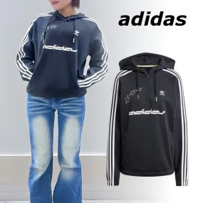 adidas  |Unisex Street Style Plain Logo Hoodies & Sweatshirts