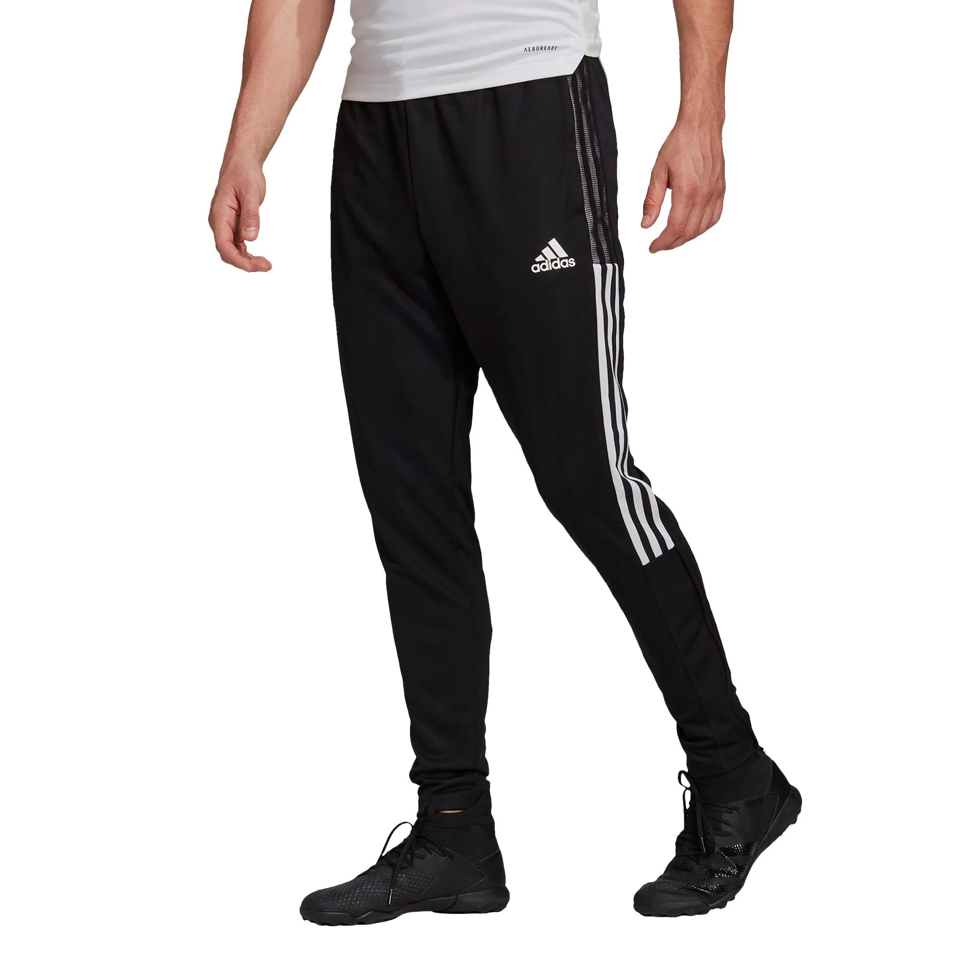 Adidas Youth Tiro 21 Track Pants (Black/White)