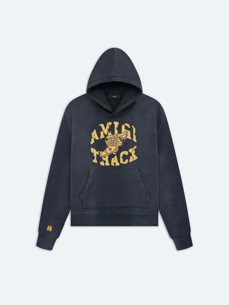 AMIRI  |Unisex Street Style Logo Skater Style Hoodies