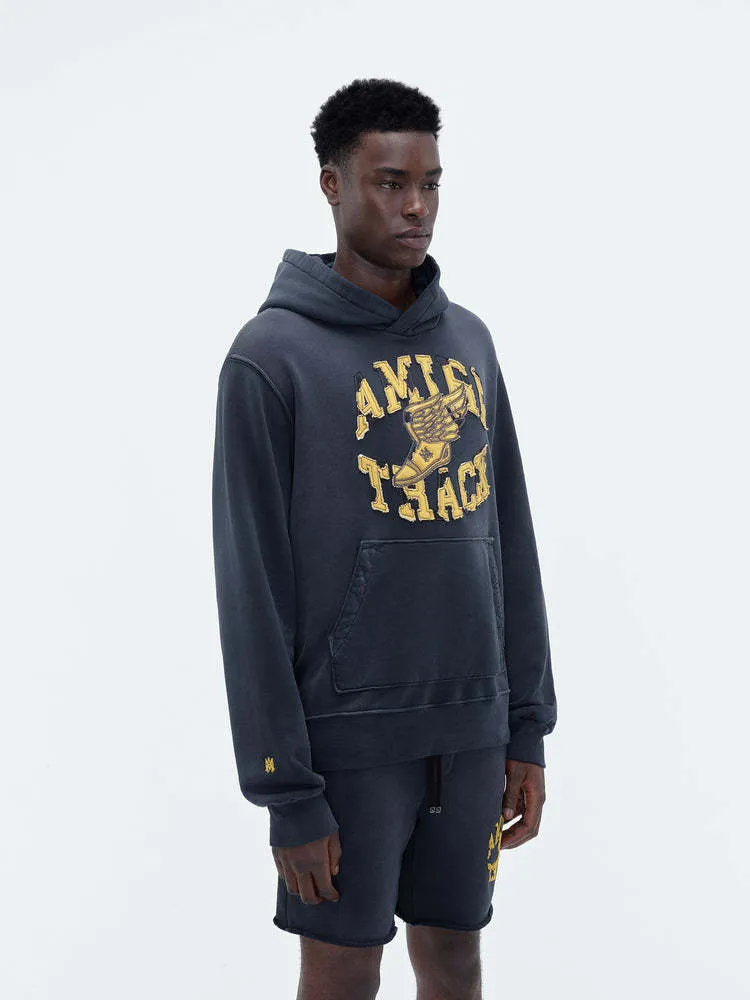 AMIRI  |Unisex Street Style Logo Skater Style Hoodies