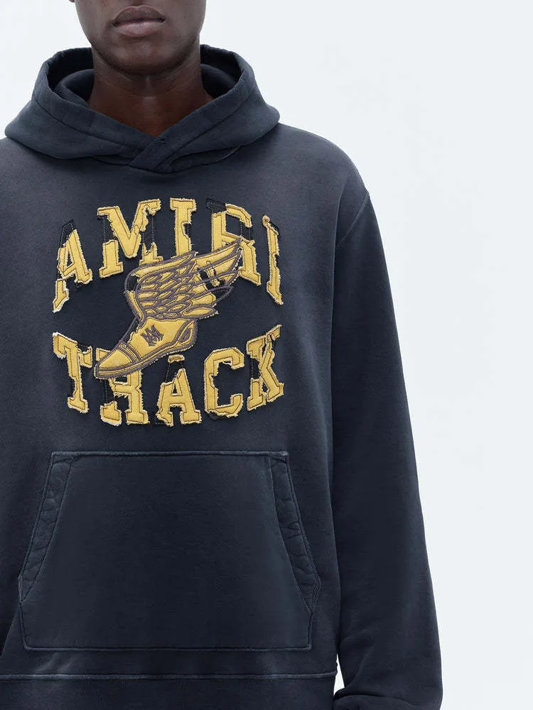 AMIRI  |Unisex Street Style Logo Skater Style Hoodies