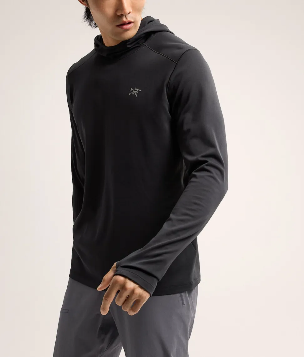 ARC'TERYX  |Long Sleeves Plain Khaki Logo Outdoor Hoodies