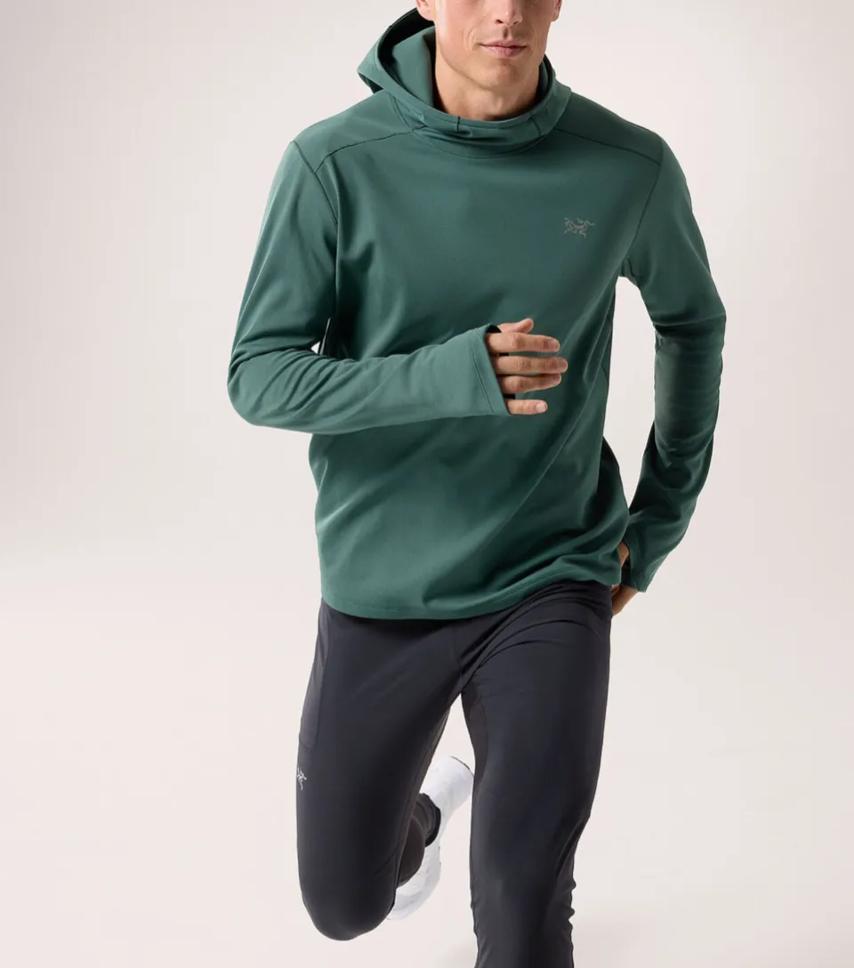 ARC'TERYX  |Long Sleeves Plain Khaki Logo Outdoor Hoodies