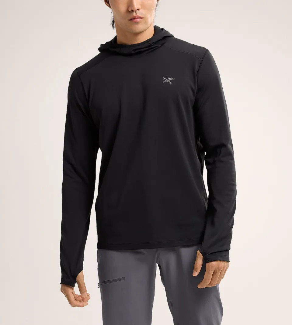 ARC'TERYX  |Long Sleeves Plain Khaki Logo Outdoor Hoodies