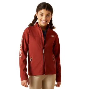 Ariat Girls Fire Brick New Team Softshell Jacket