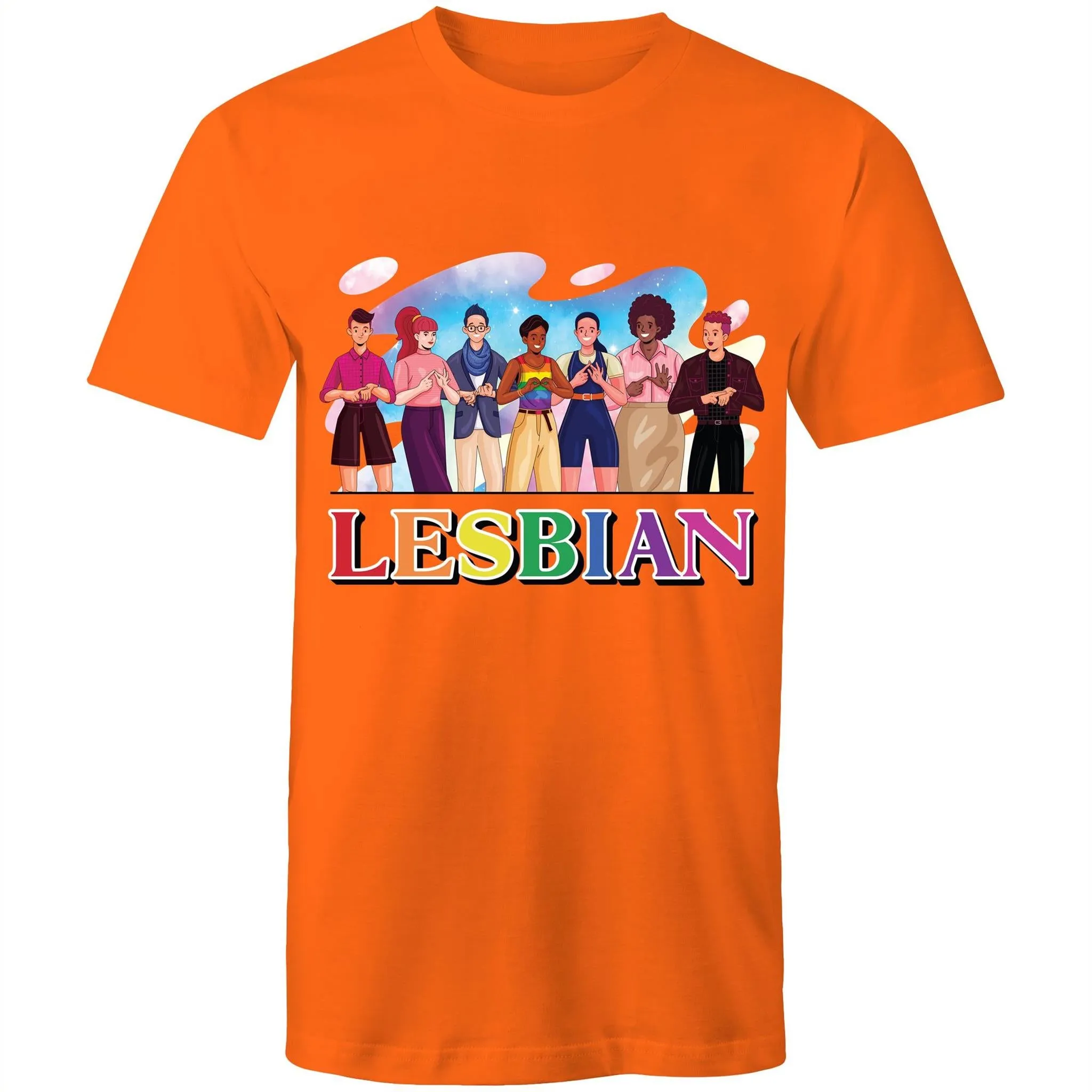 Auslan LESBIAN T-Shirt Unisex (L020)