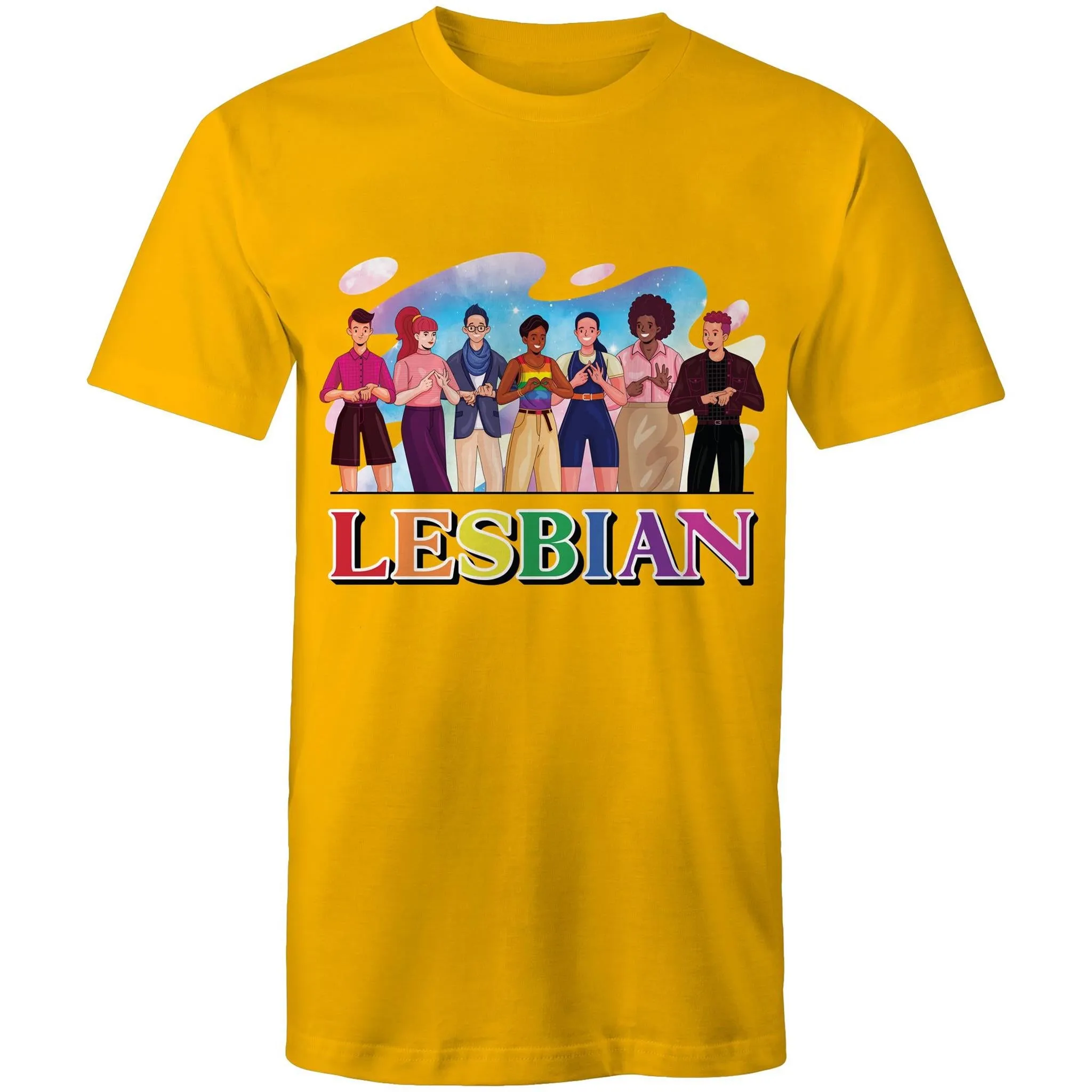 Auslan LESBIAN T-Shirt Unisex (L020)