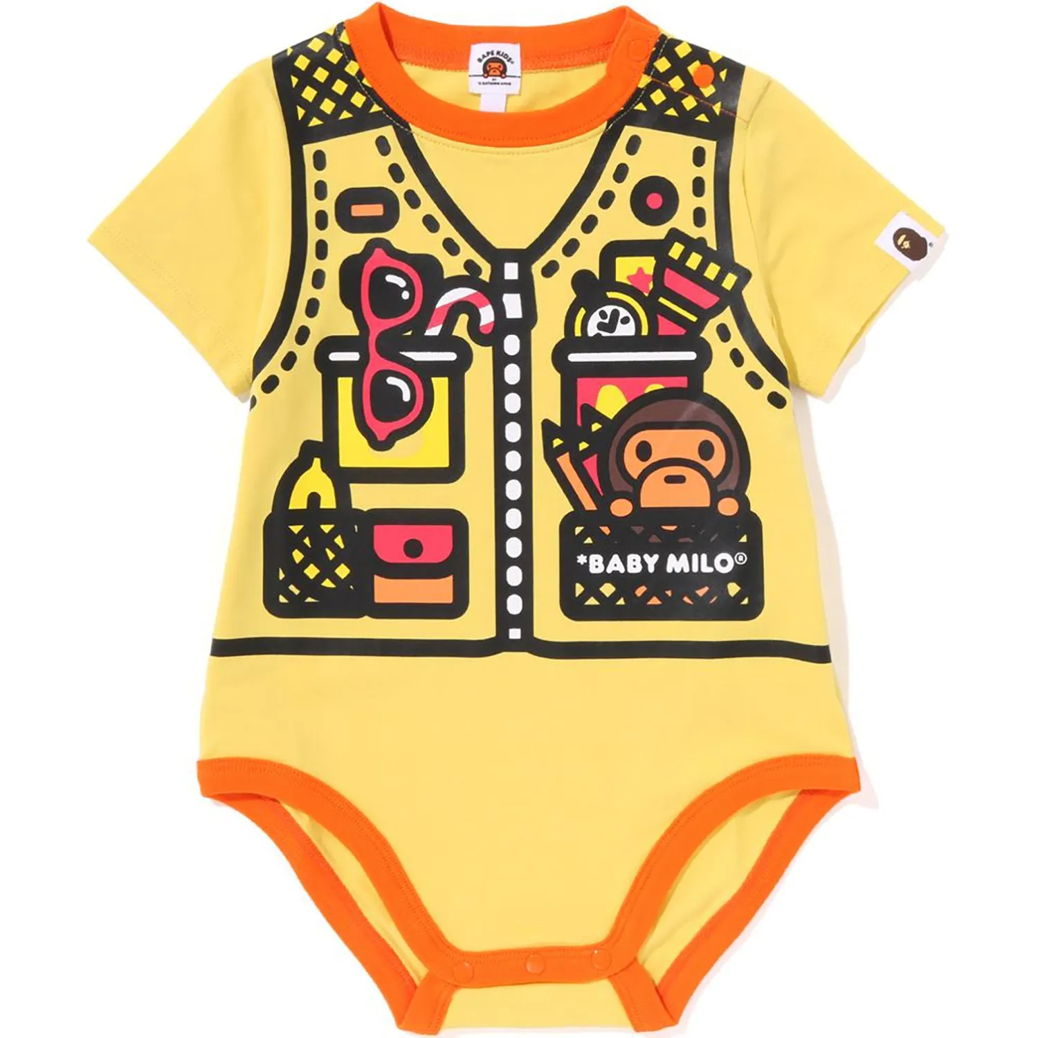 BABY MILO VEST PRINT BODYSUIT KIDS