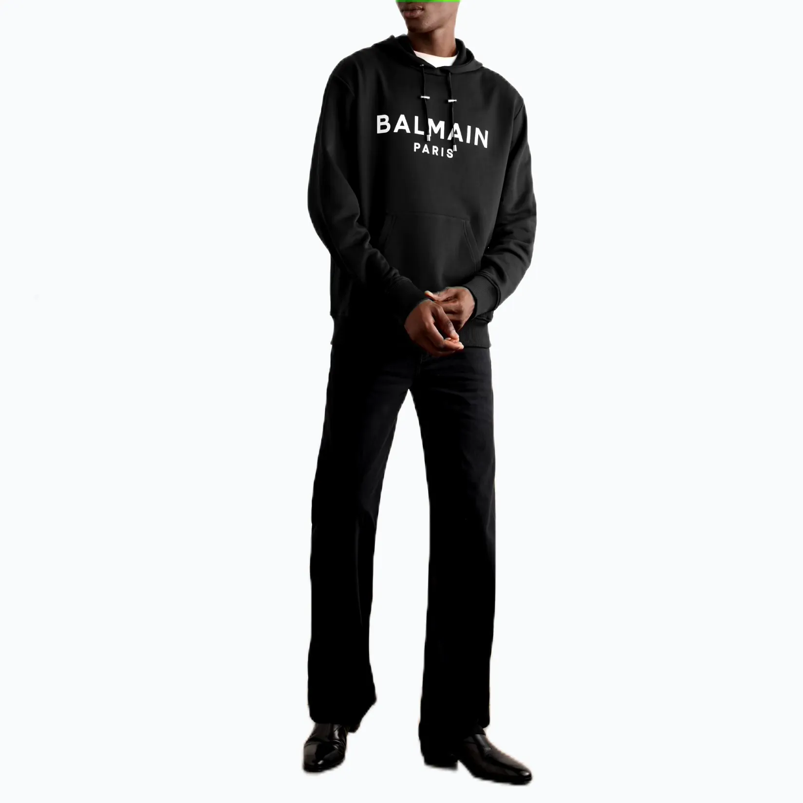 BALMAIN  |Street Style Long Sleeves Cotton Logo Luxury Hoodies