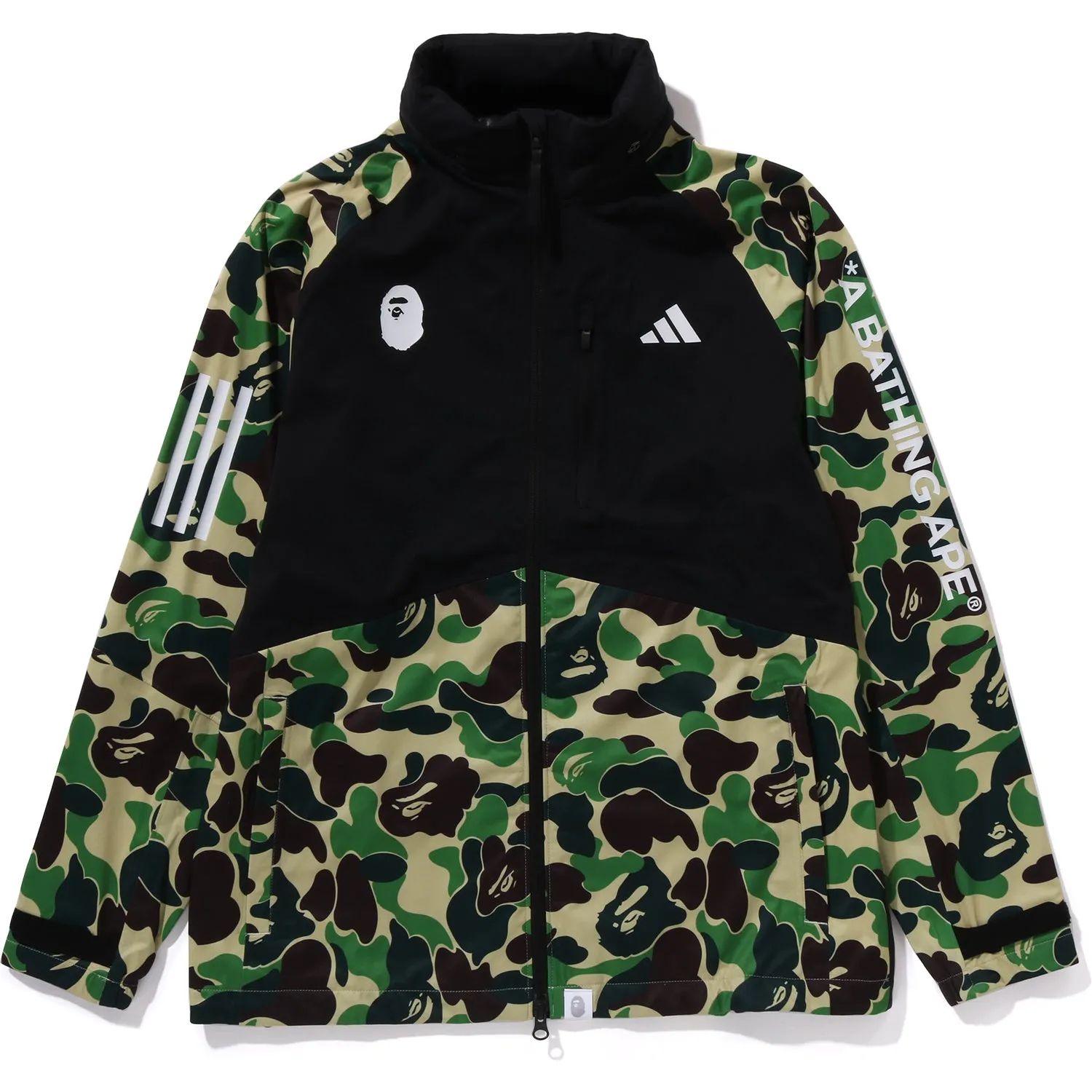 BAPE X ADIDAS GOLF ABC CAMO JACKET MENS