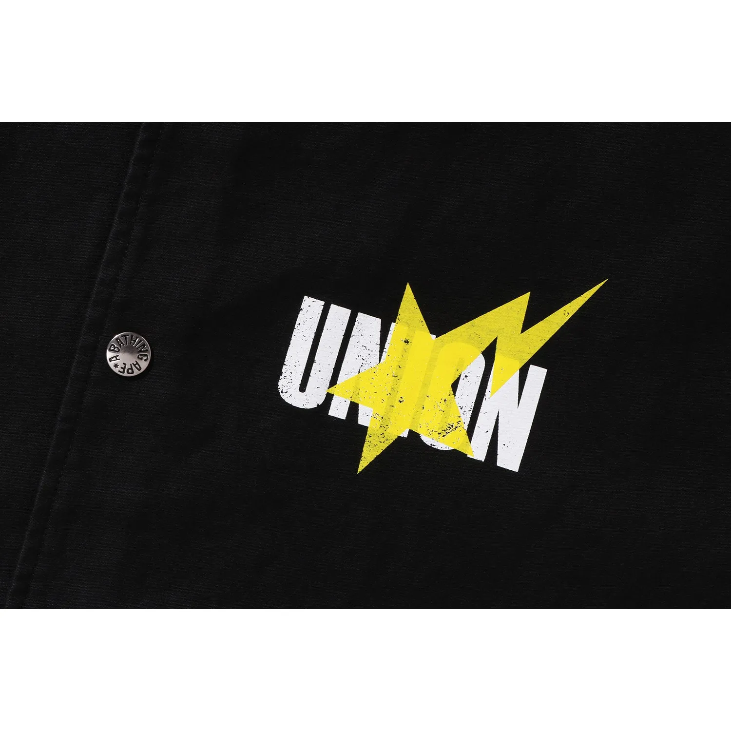 BAPE X UNION PIGMENT DYED COACH JACKET MENS