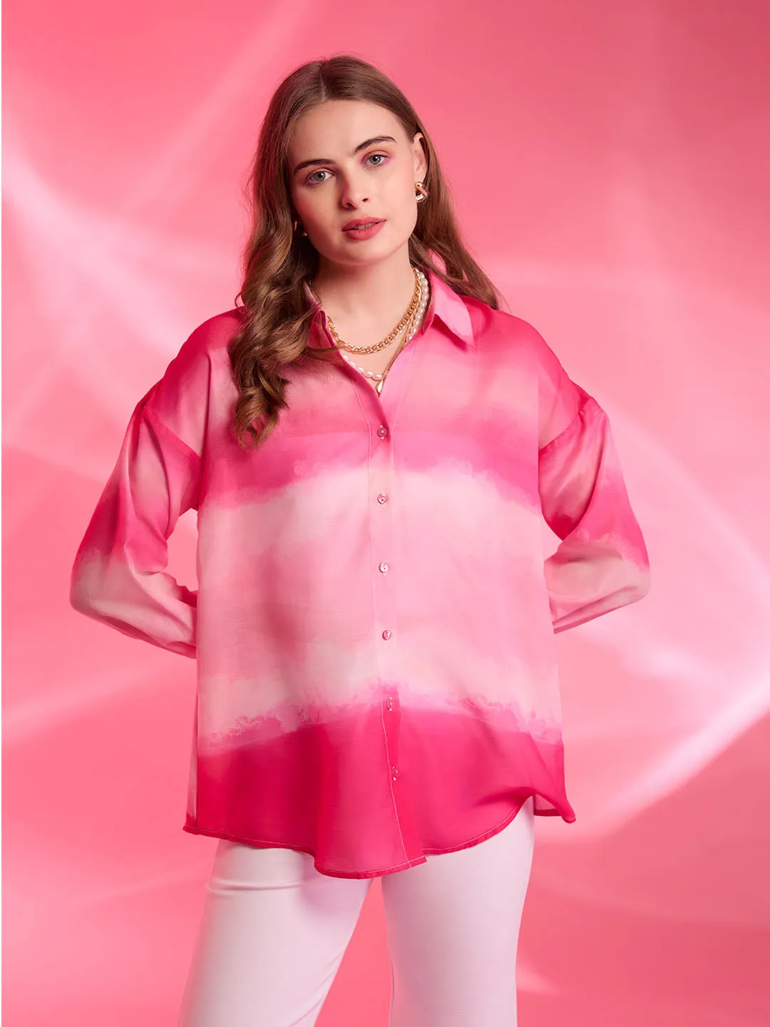 Barbie Mattel Ombre Shirt