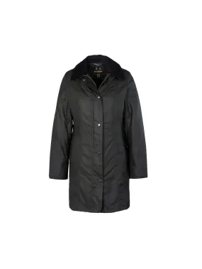 BARBOUR JACKET BELSAY WAX BLACK