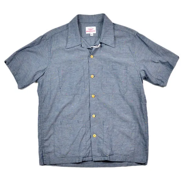 Battenwear – Five-Pocket Island Shirt – Chambray Speckle