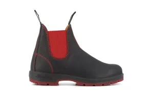 Blundstone - 1316 Heritage Black & Red Leather Chelsea Boots