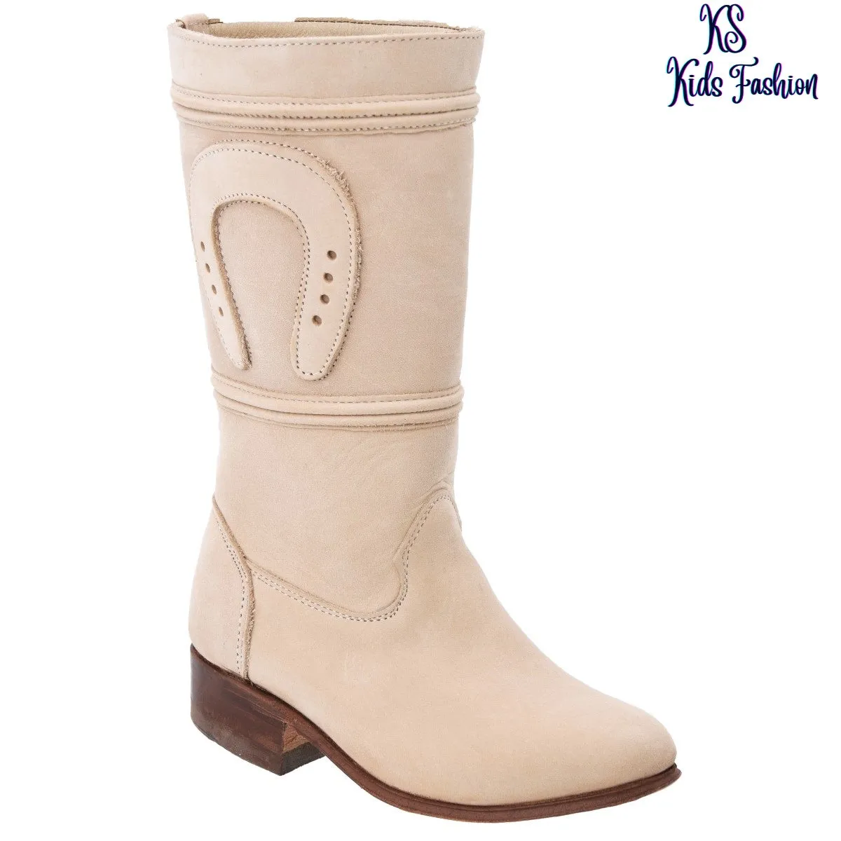 Botas vaqueras de escaramuza para ninas KS-TM-WD0439-356 - Girls Western Boots