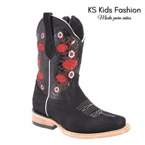 Botas vaqueras para ninas KS-WD0387-387 - Girls Western Boots