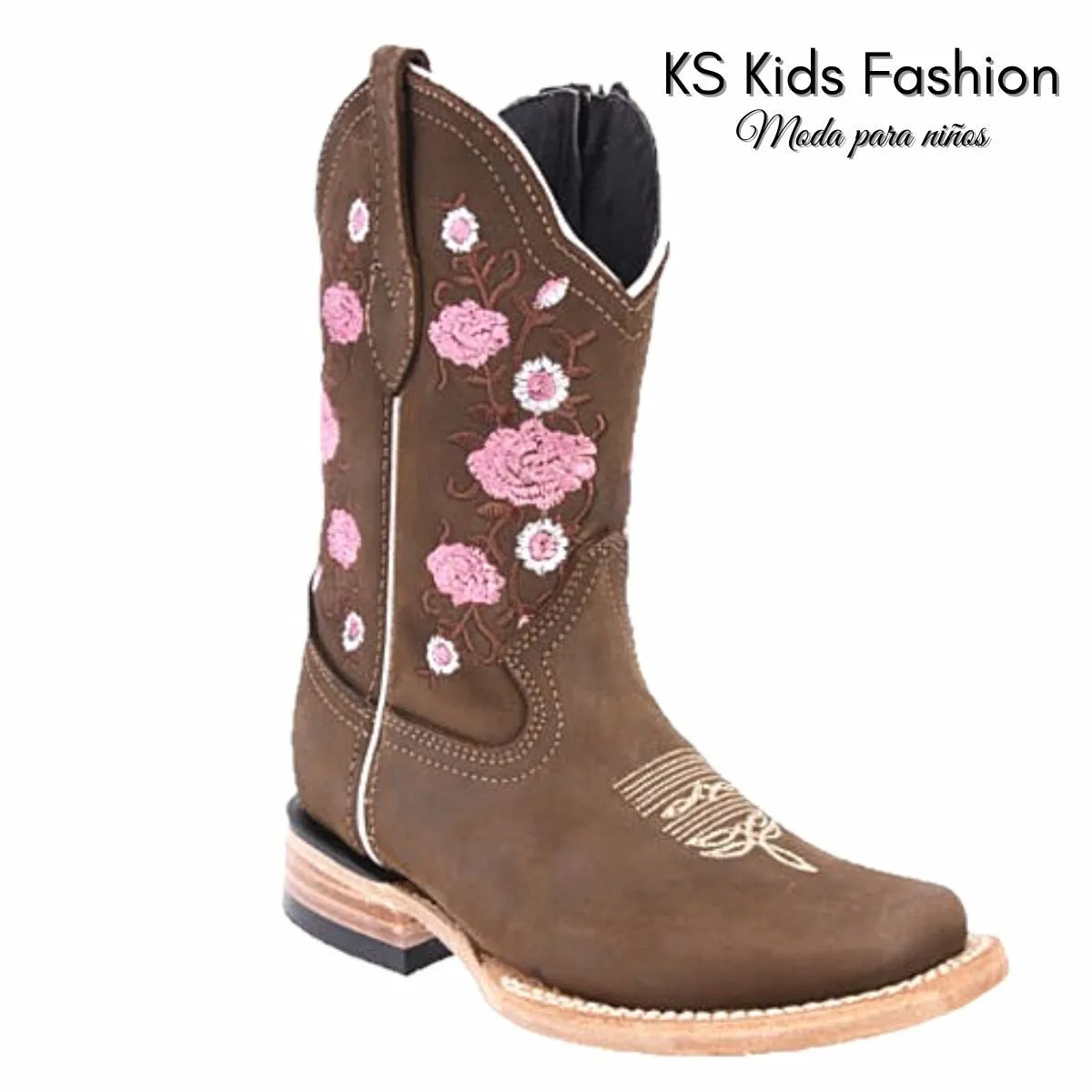 Botas vaqueras para ninas KS-WD0389-389 - Girls Western Boots