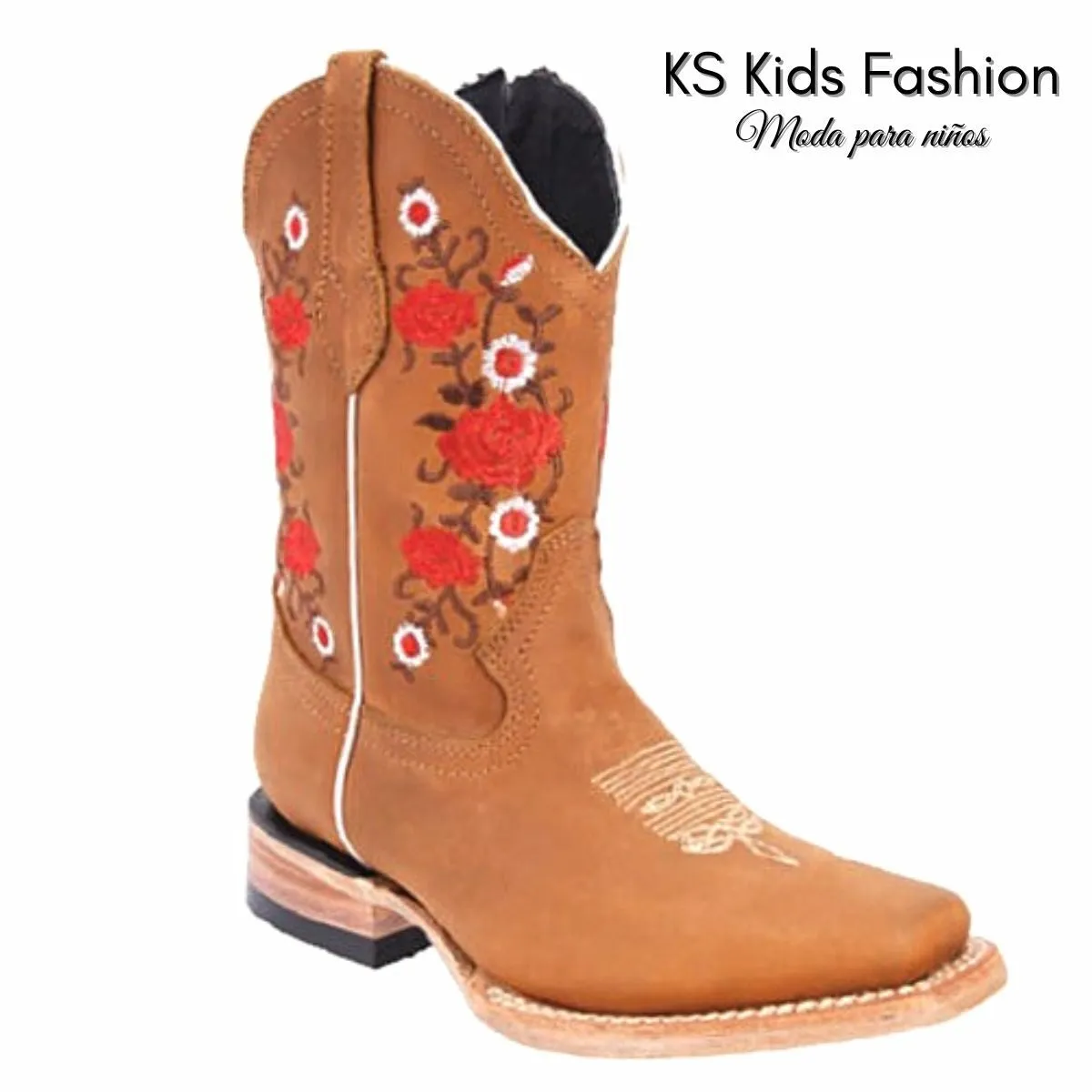 Botas vaqueras para ninas KS-WD0390-390  - Girls Western Boots