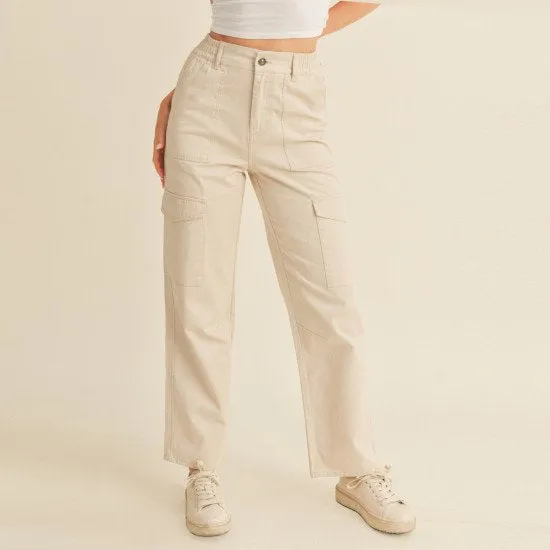 Brake The rules Wide Leg Cargo Pants