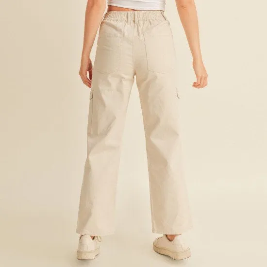 Brake The rules Wide Leg Cargo Pants