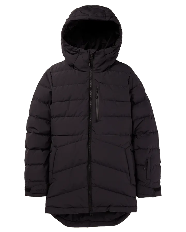 Burton Womens Loyil Down Jacket - True Black - 2024