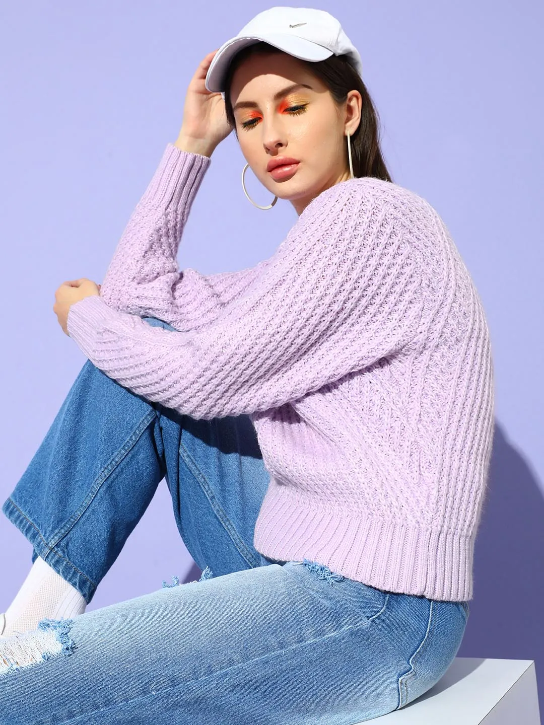 Cable Knitted Sweater