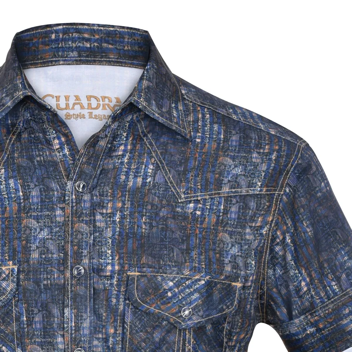 CMRJ609 - Cuadra denim cowboy fashion cotton shirt for men