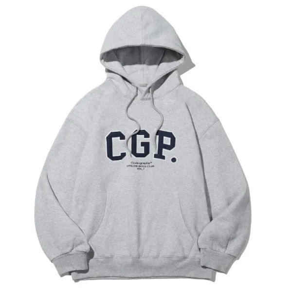 Code graphy  |Unisex Street Style Logo Hoodies & Sweatshirts