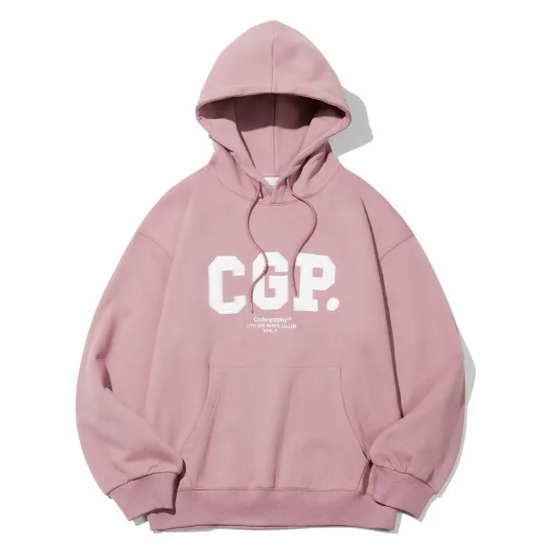 Code graphy  |Unisex Street Style Logo Hoodies & Sweatshirts