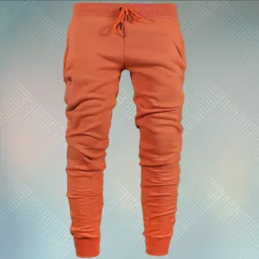 Coral Unbasic Fleece Stash Pocket Sunset Park Tapered Jogger Pants | Fleece Coral Sweatpants