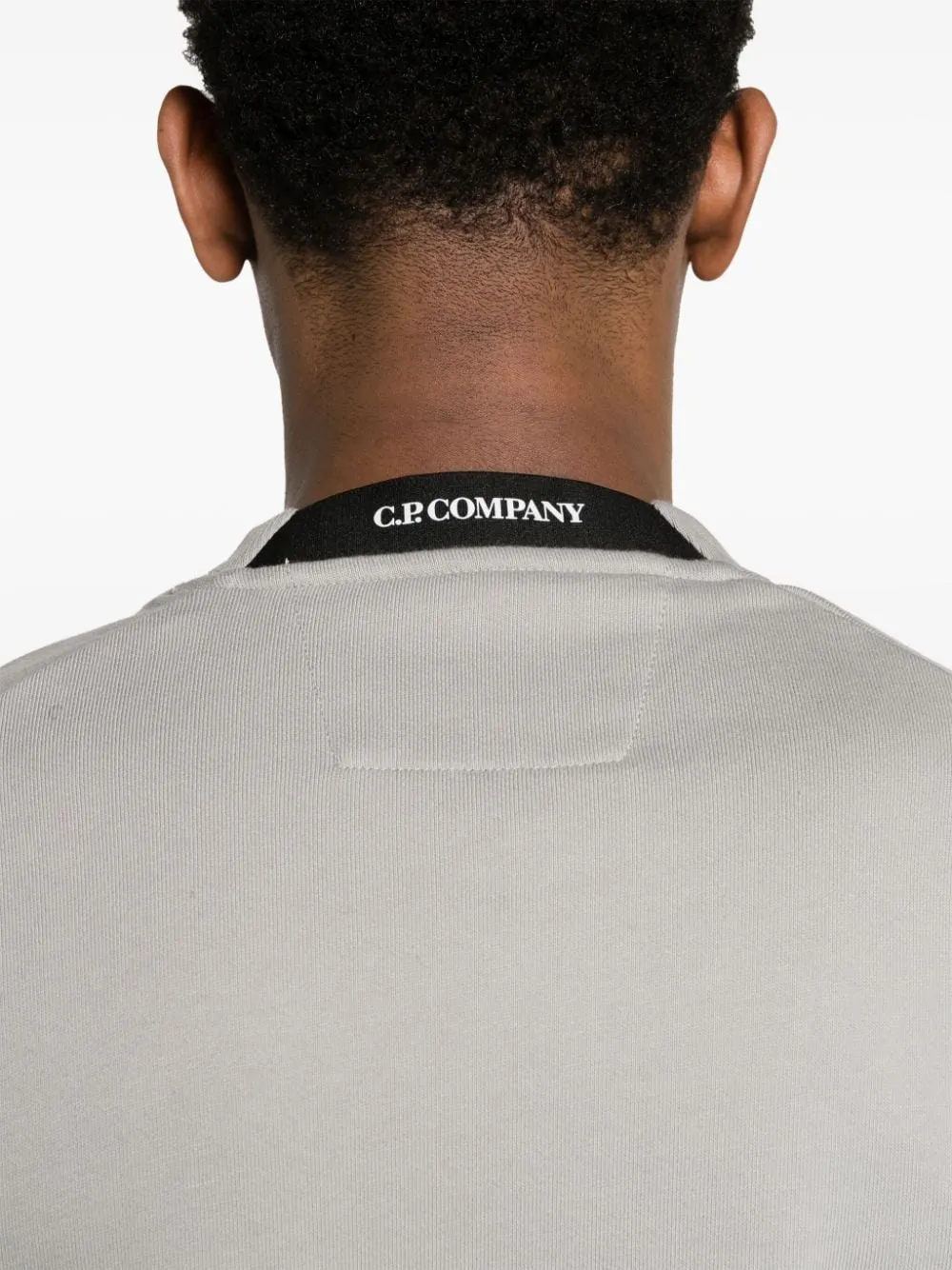 C.P. Company - Sweat Diagonal raised fleece Drizzle grey