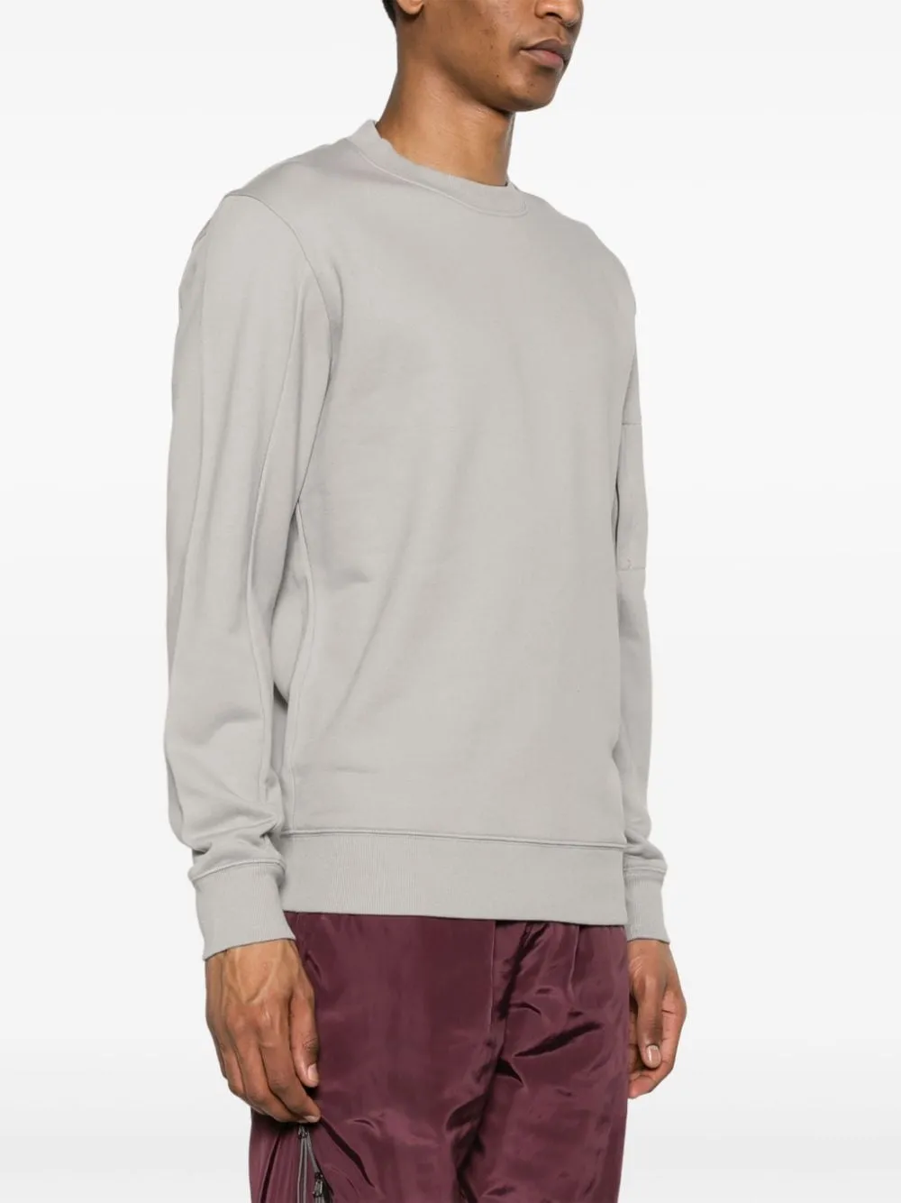 C.P. Company - Sweat Diagonal raised fleece Drizzle grey