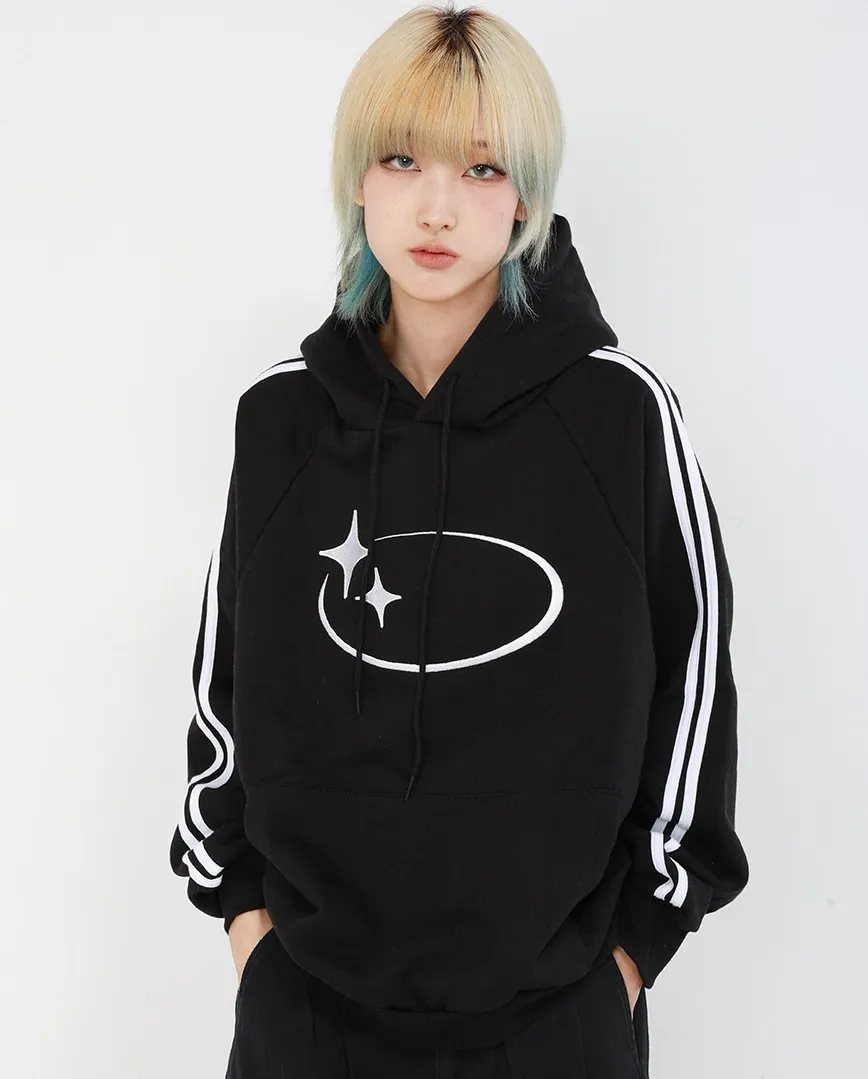 CROSS DRESSLY  |Unisex Street Style Logo Hoodies & Sweatshirts