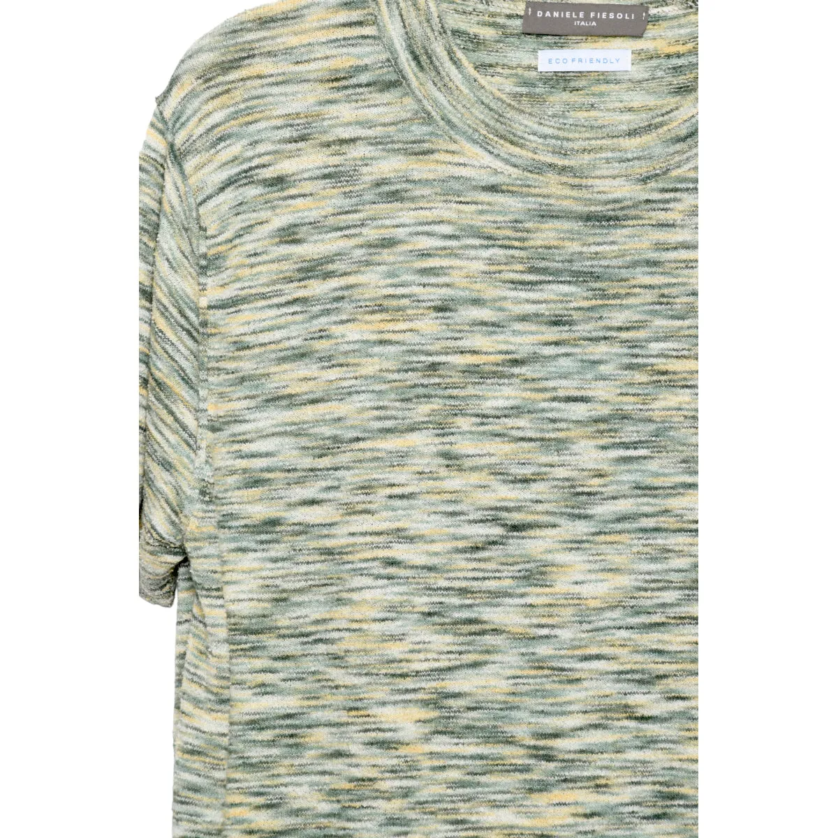 Daniele Fiesoli Knit Tee Sponge Cotton DF 7045 01 verde