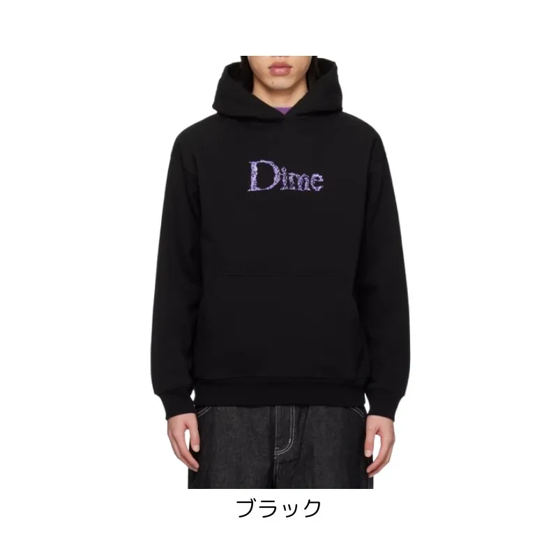 Dime  |Unisex Street Style Cotton Logo Skater Style Hoodies