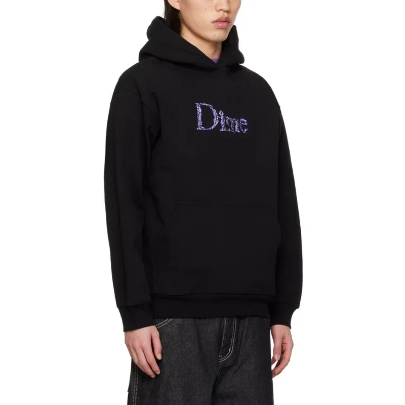 Dime  |Unisex Street Style Cotton Logo Skater Style Hoodies