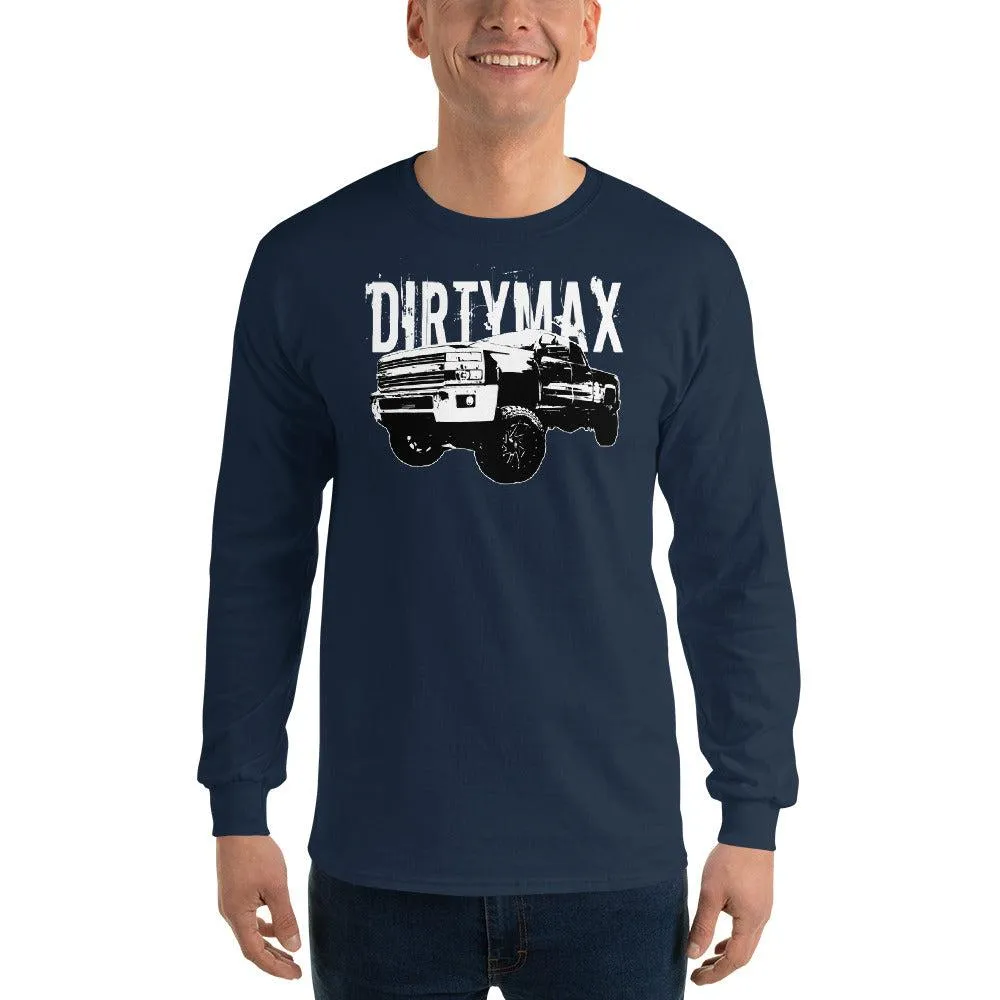 Dirtymax Duramax Long Sleeve T-Shirt with Truck