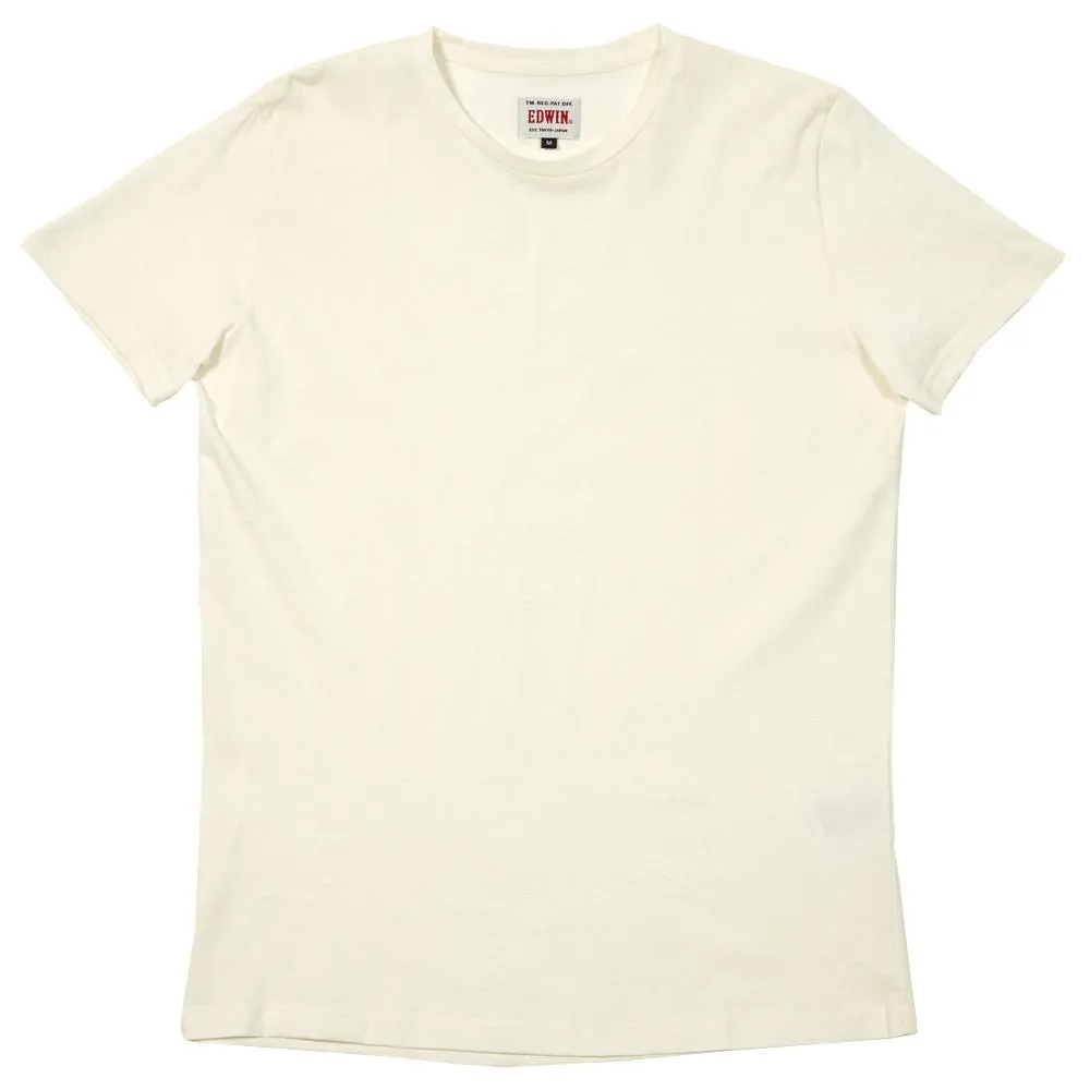 Edwin Classic Crew TeesOff White