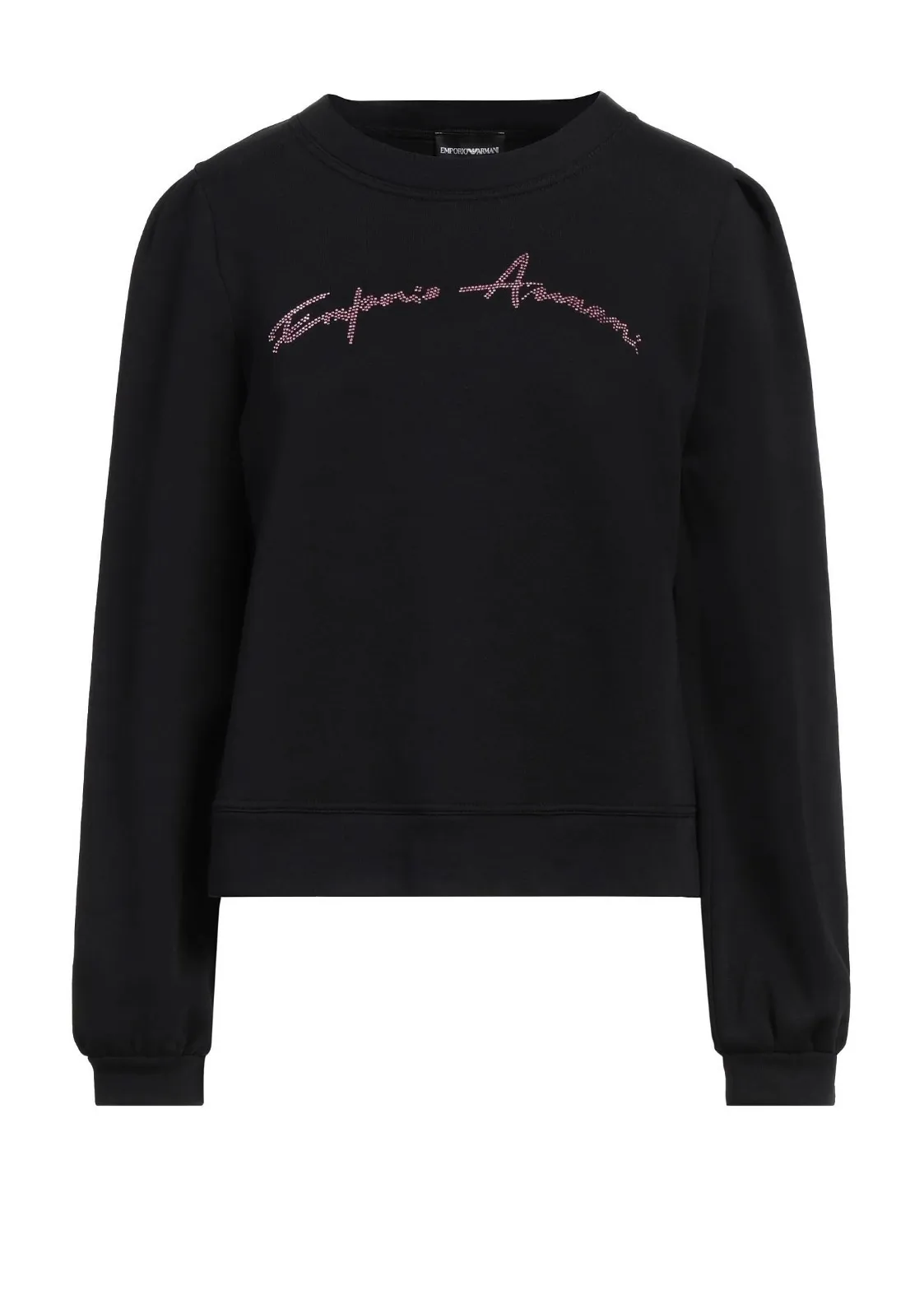 EMPORIO ARMANI  |Crew Neck Sweat Long Sleeves Plain Cotton Logo