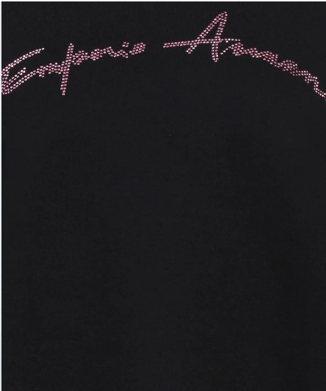 EMPORIO ARMANI  |Crew Neck Sweat Long Sleeves Plain Cotton Logo