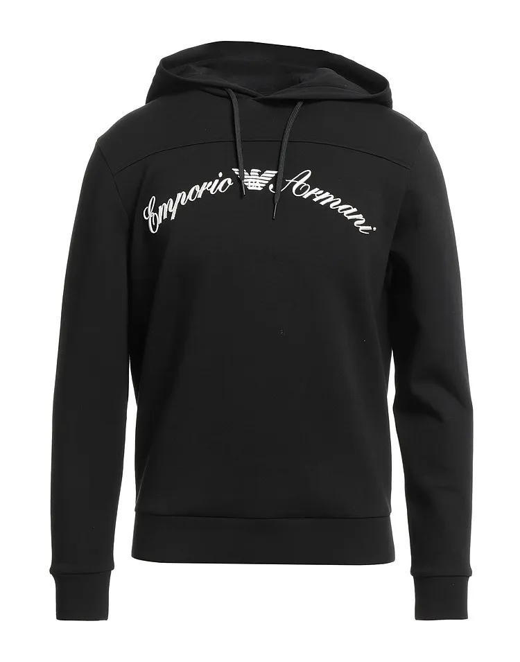 EMPORIO ARMANI  |Long Sleeves Long Sleeve T-shirt Logo Hoodies