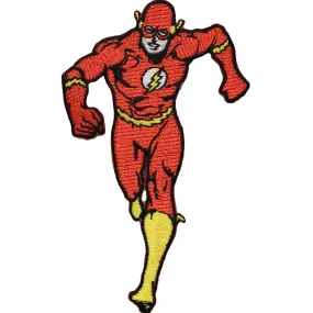 Flash running Iron-On Patch