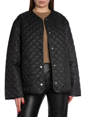 GANT JACKET QUILTED BLACK